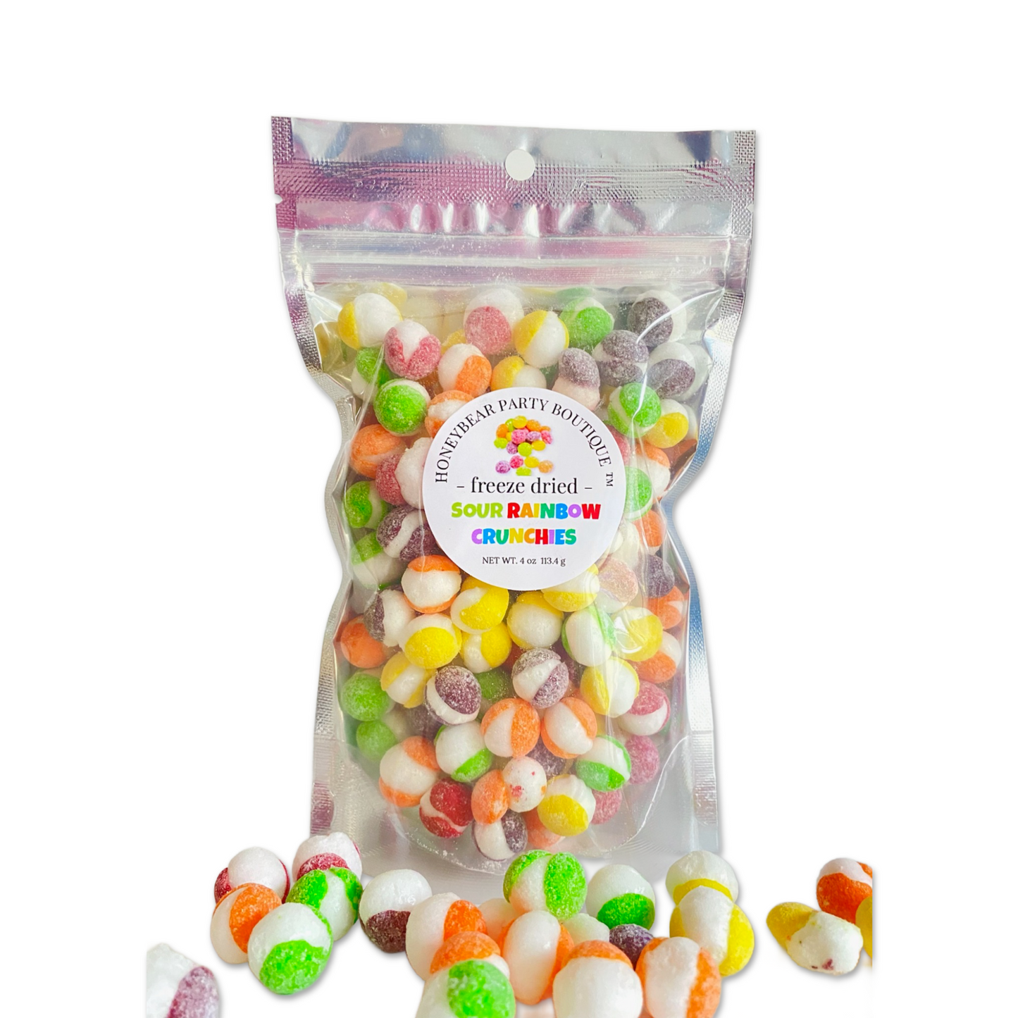 Freeze Dried Sour Rainbow Crunchies