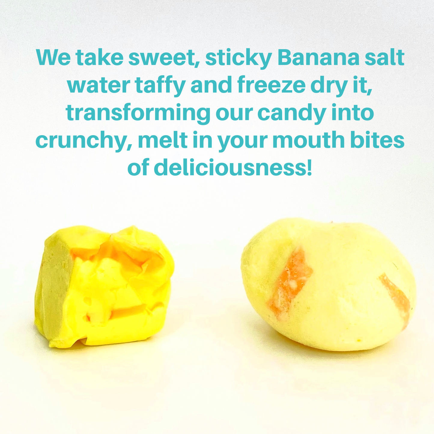 Freeze Dried Banana Salt Water Taffy