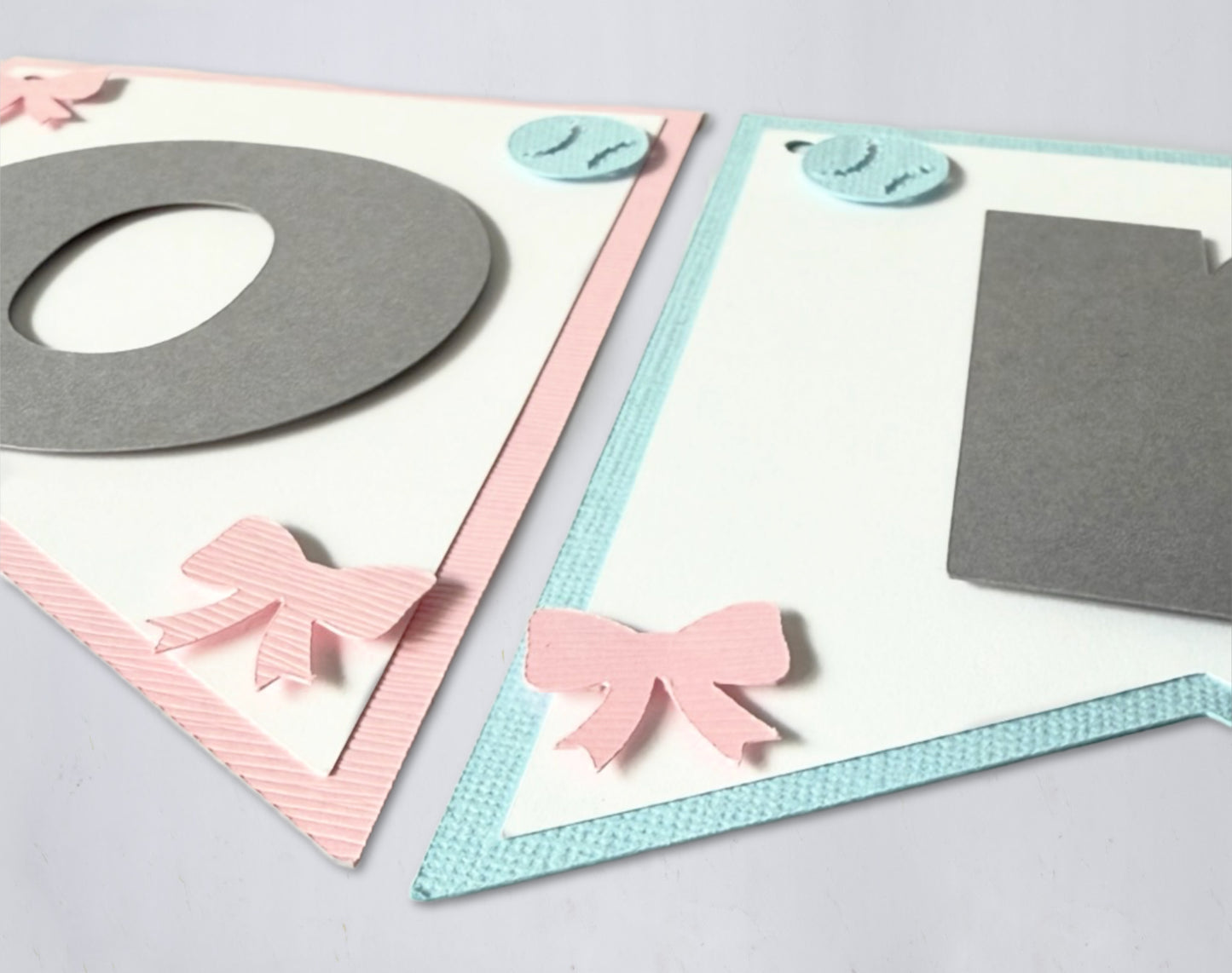 Baseball or Bows Banner - Gender Reveal Party Supplies