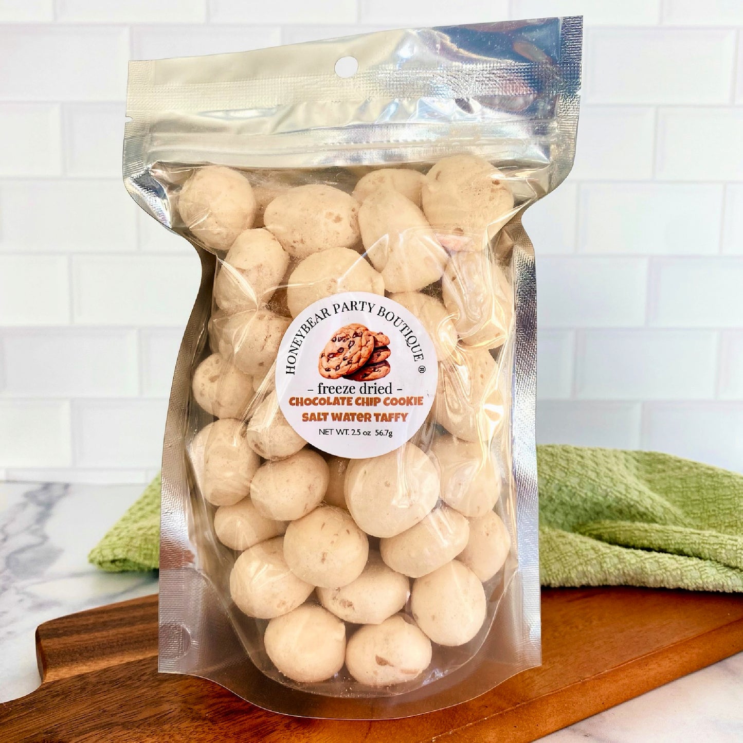 Freeze Dried Chocolate Chip Cookie Salt Water Taffy