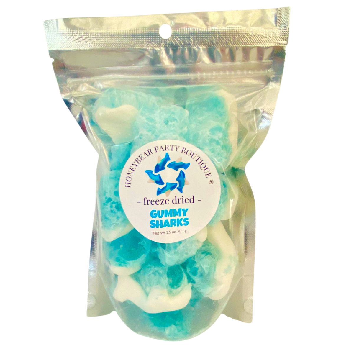 Freeze Dried Gummy Sharks