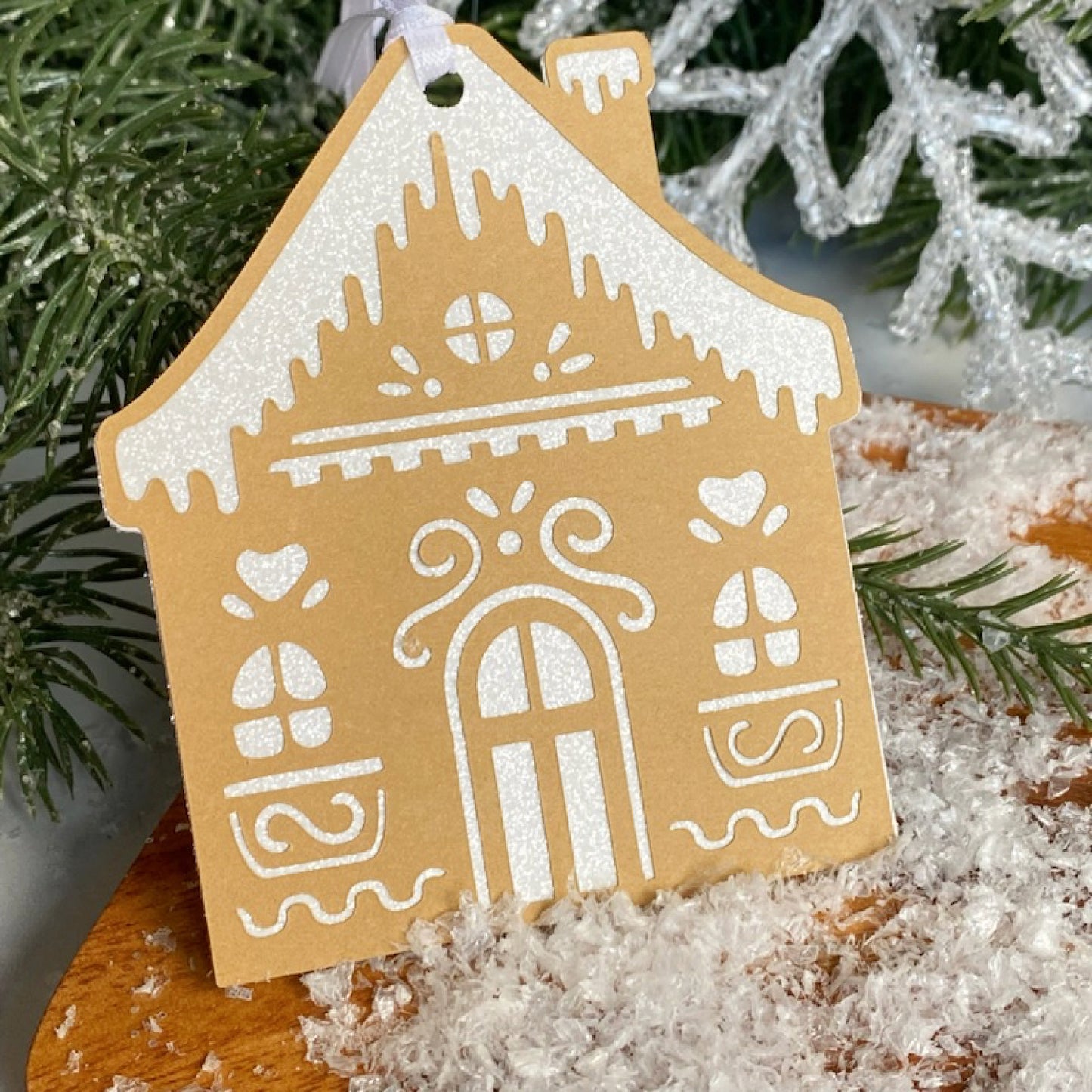 Gingerbread House Gift Tag - Set of 6