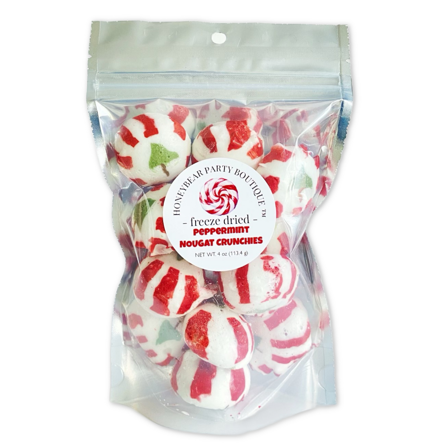 Freeze Dried Christmas Peppermint Nougats - Limited Edition