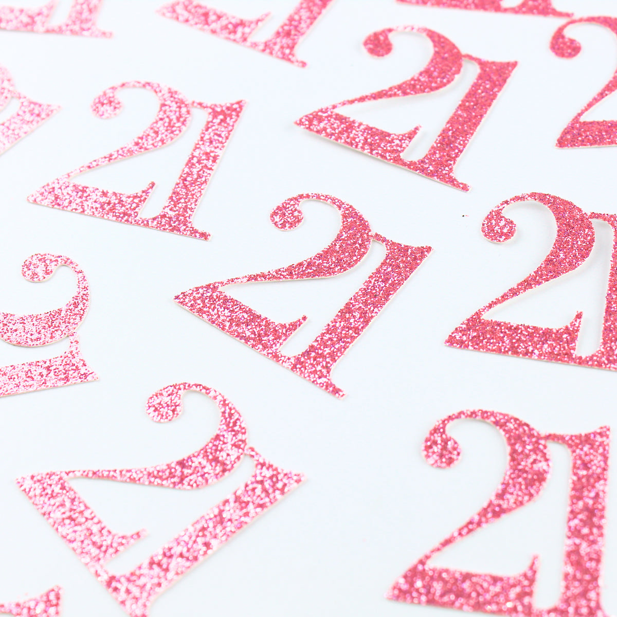 Number Confetti - Many Colors - Customize Age Party Decorations - Glitter Numbers