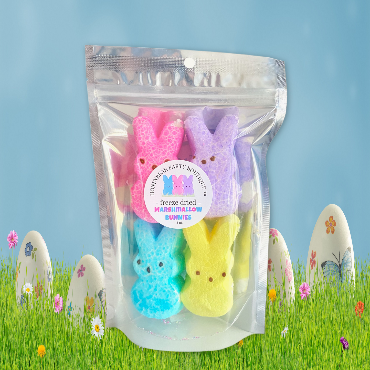 Freeze Dried Bunny Peeps Candy