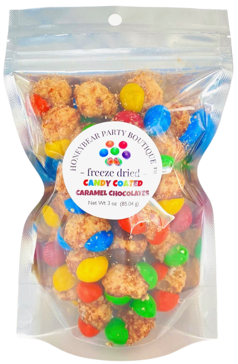 Freeze Dried Caramel Candy Coated Chocolates