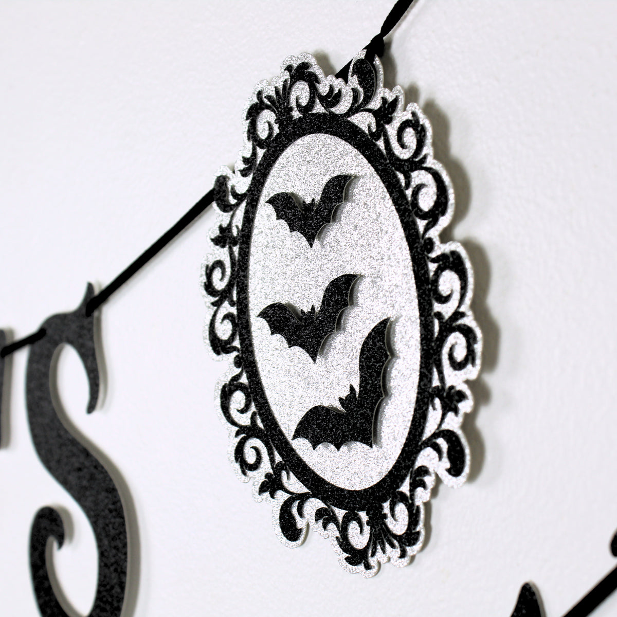 Custom BAT Themed Bachelorette Banner - Gothic Bride - Witch Party