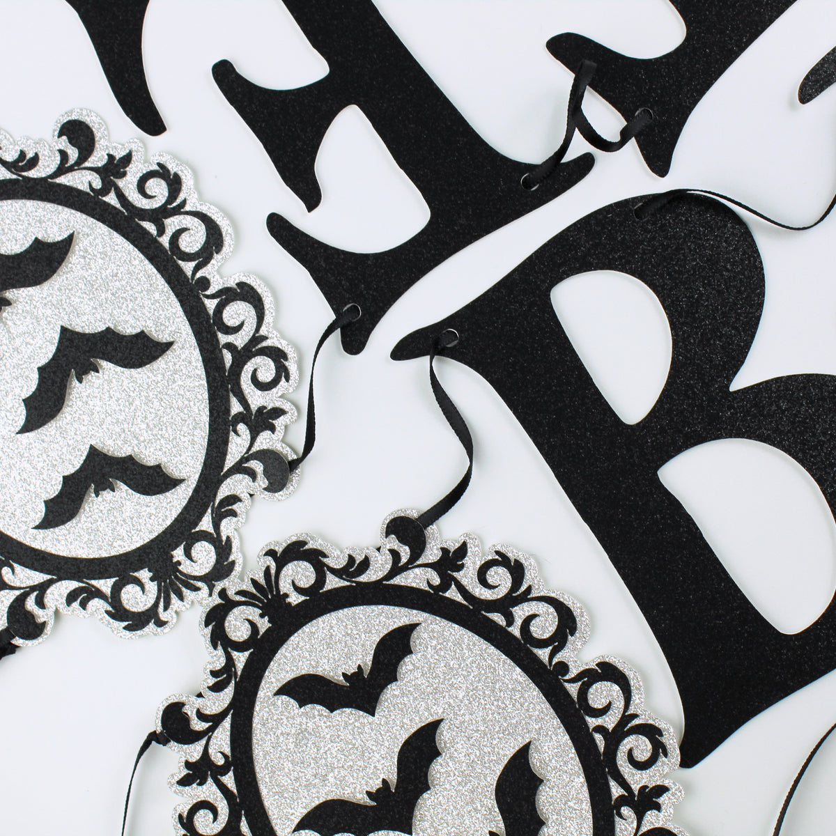 Custom BAT Themed Bachelorette Banner - Gothic Bride - Witch Party