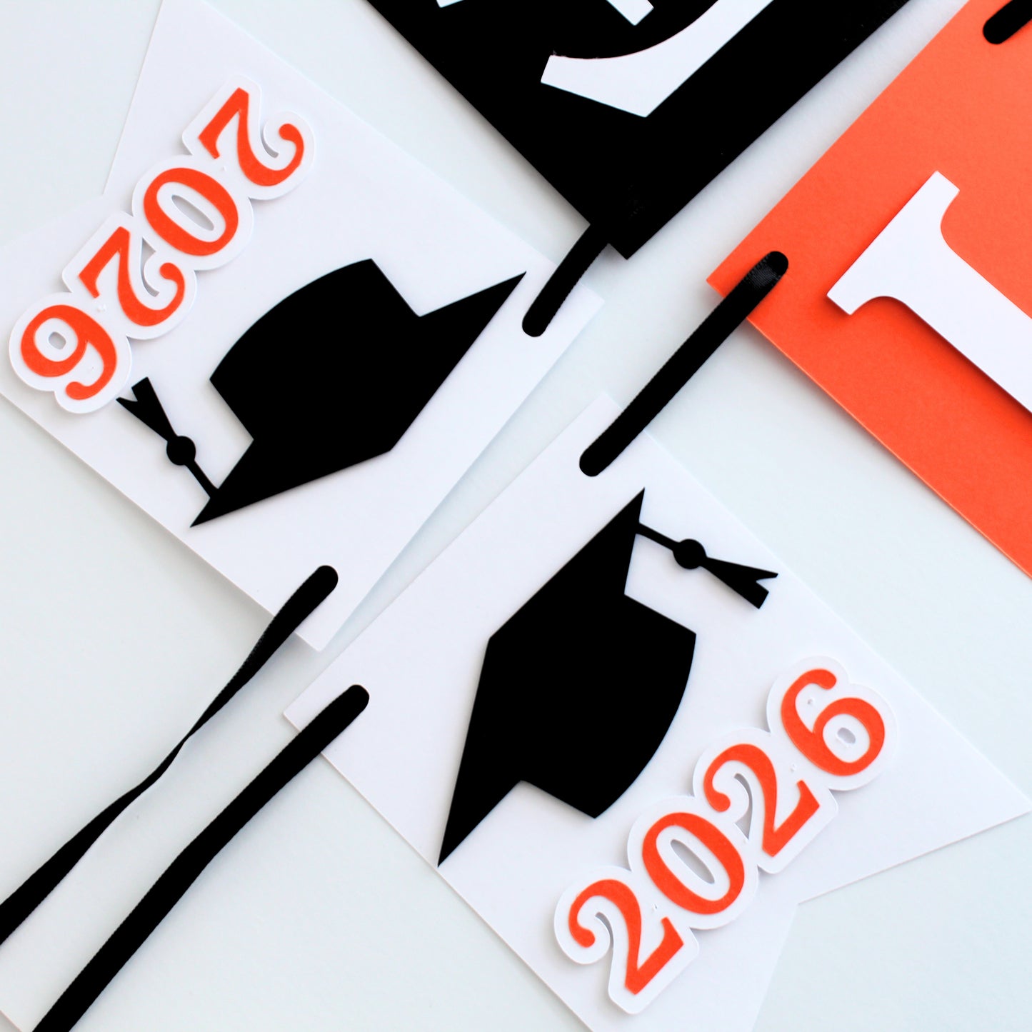 2026 Graduation Party Decorations - Custom Colors - Class of 2026 Banner - Name Banner
