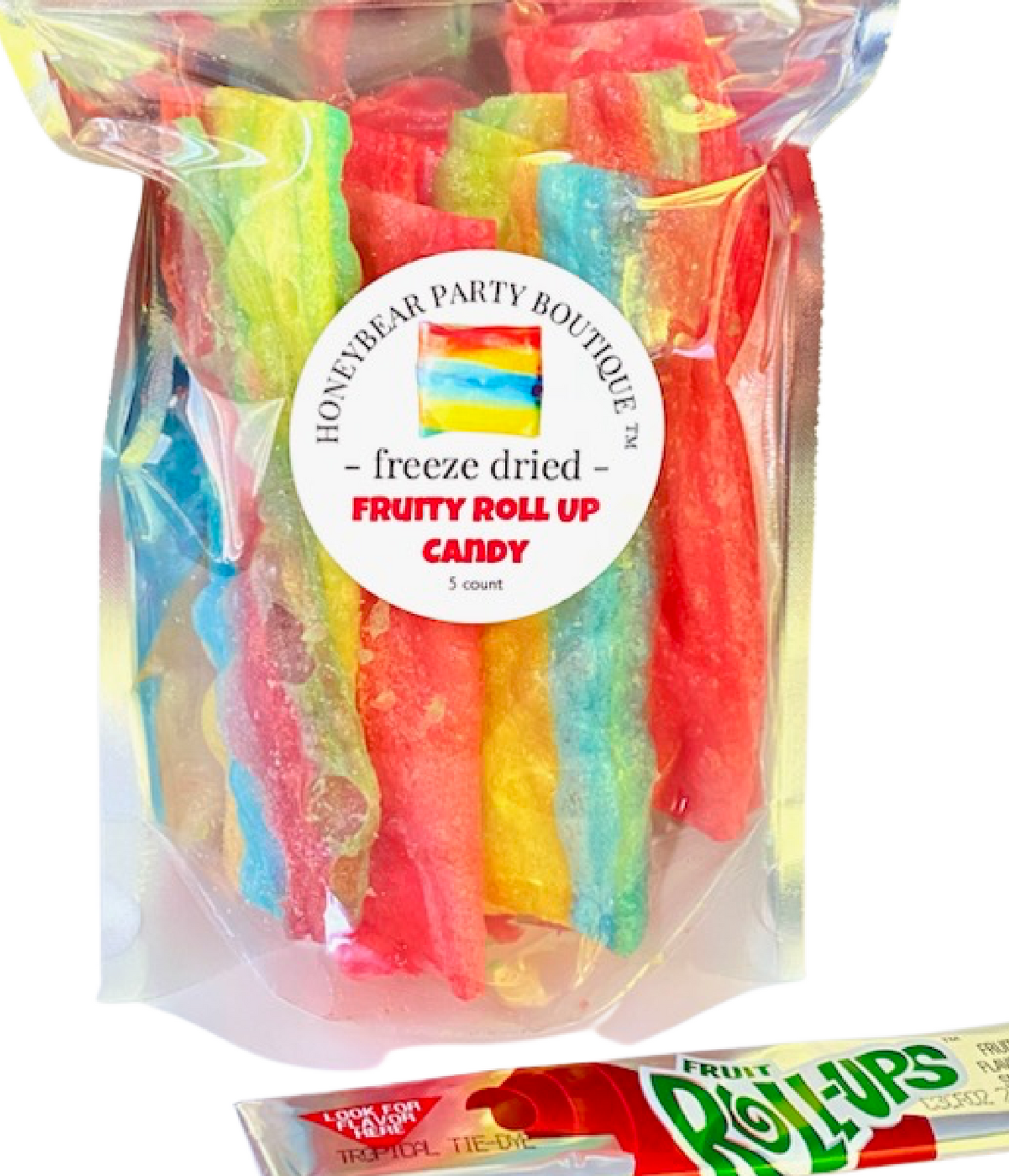 Freeze Dried Fruity Roll Ups  - Freeze Dried Candies - Freeze Dried Candy