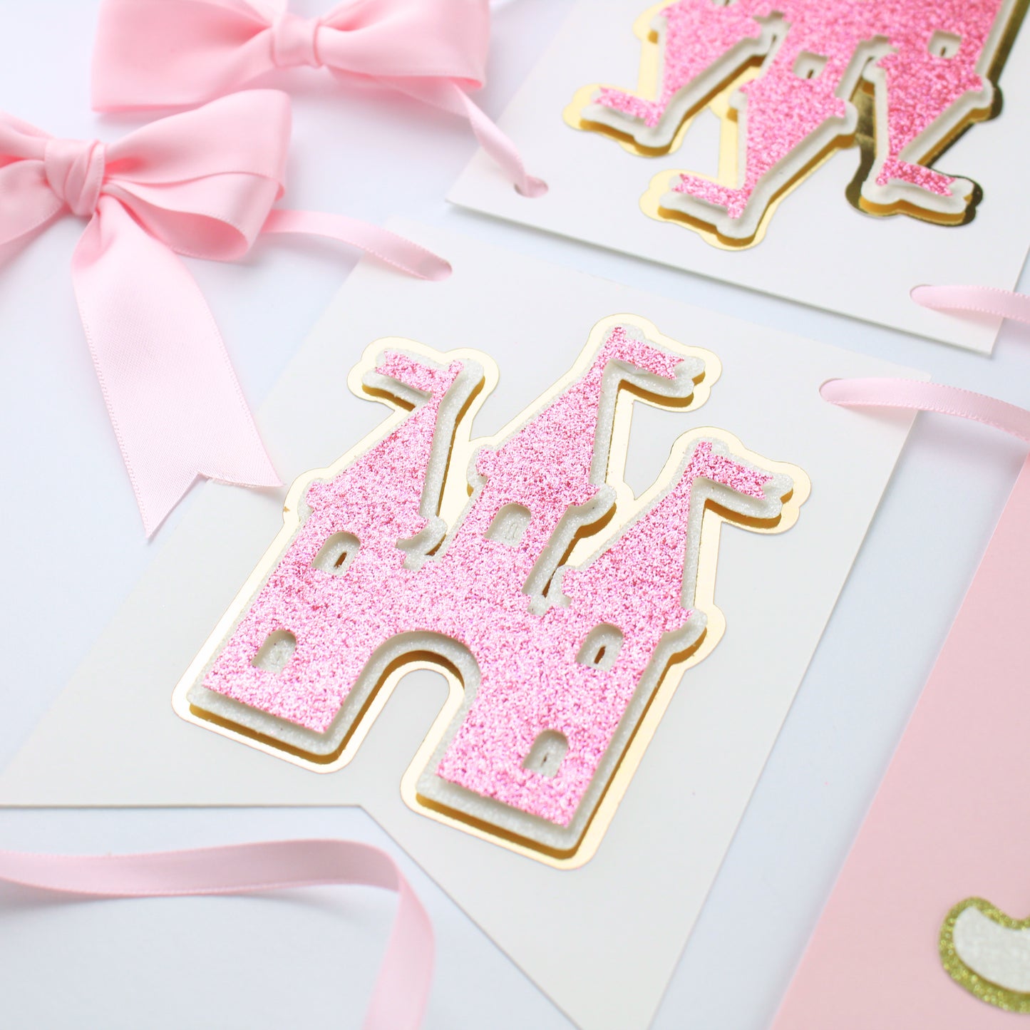 Pink and Purple Princess Banner