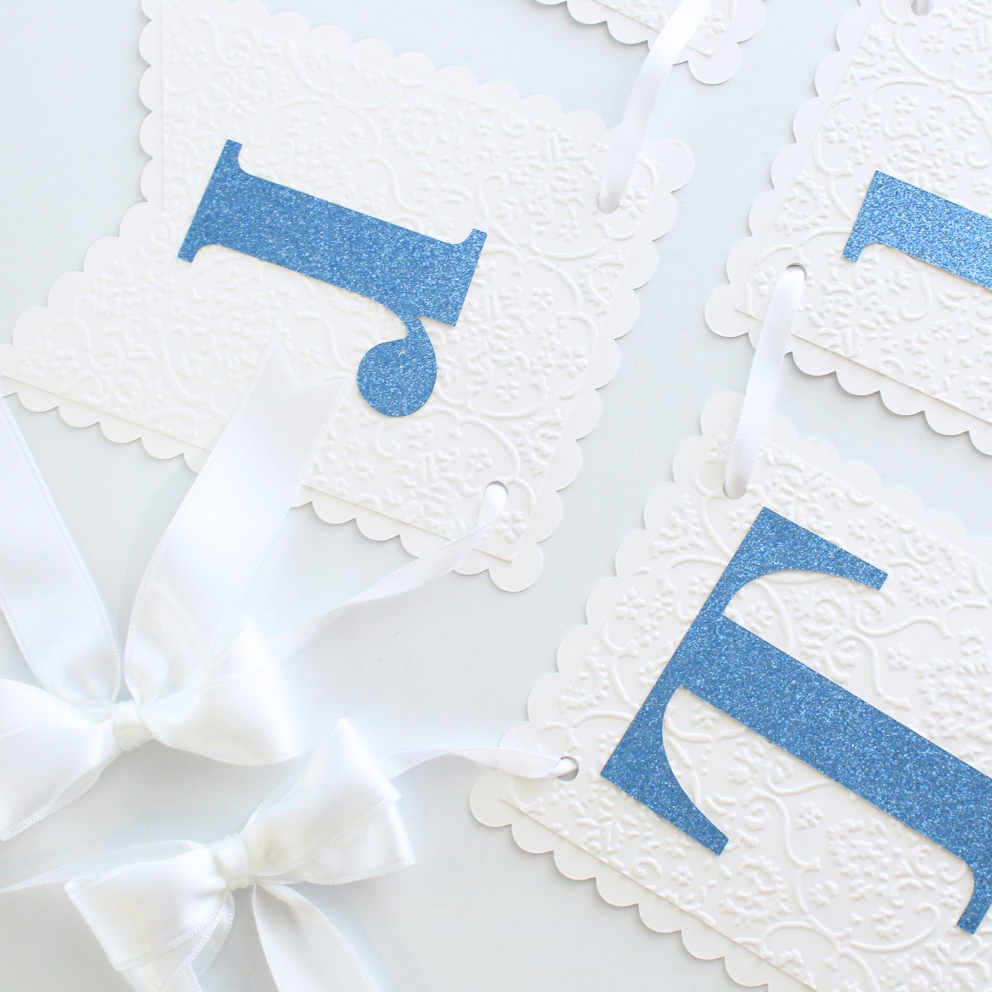 The Summer I Turned Birthday Banner - Custom Age Decor - Hydrangea - Coastal Birthday Decorations