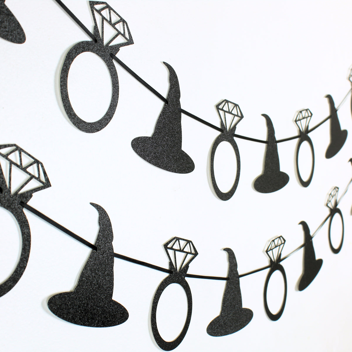Witch Hat and Ring Garland