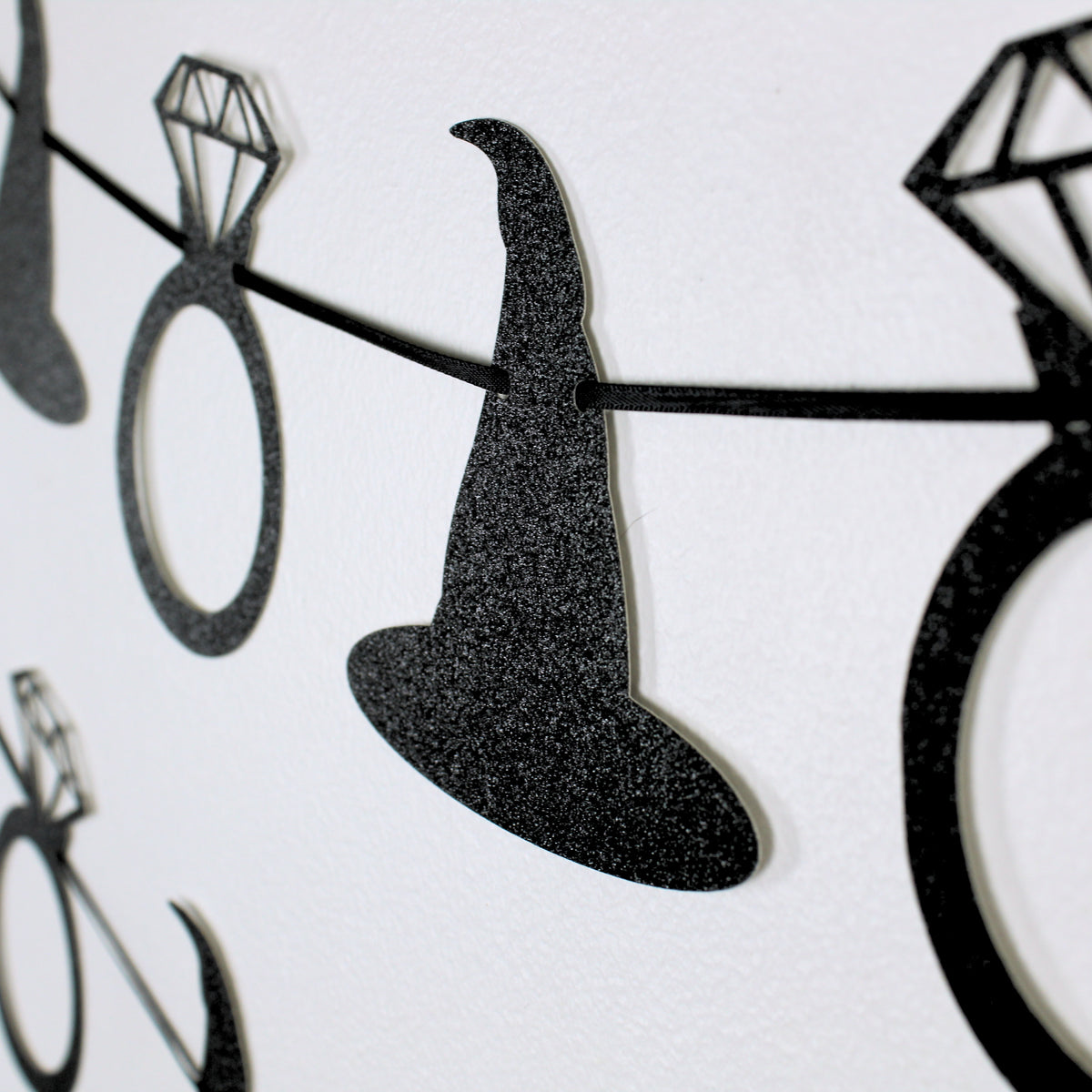 Witch Hat and Ring Garland