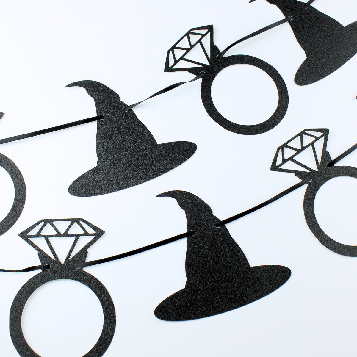 Witch Hat and Ring Garland