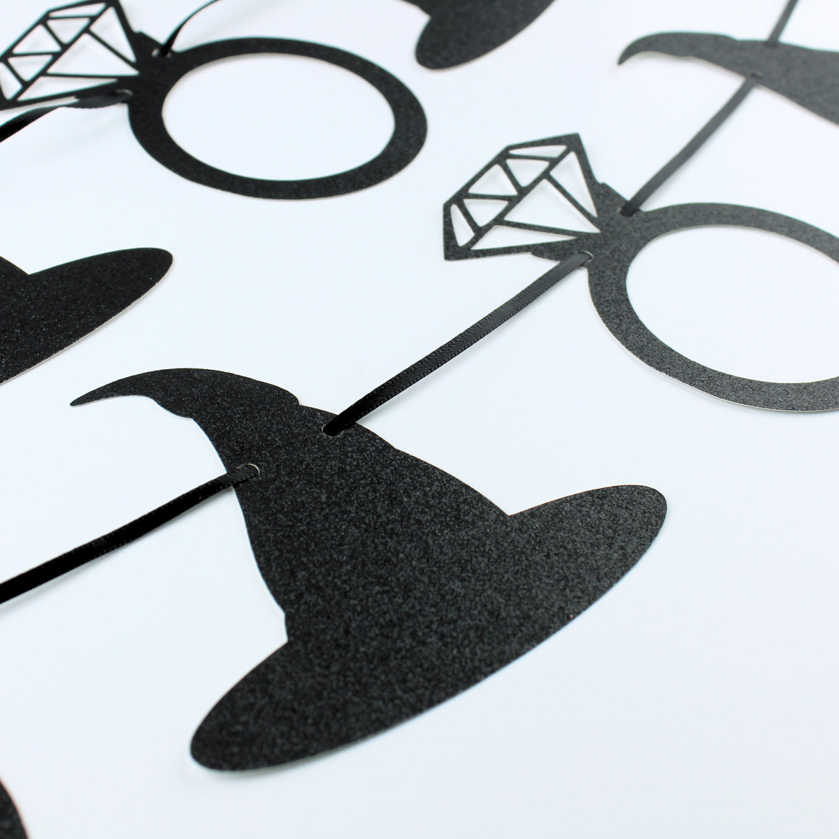 Witch Hat and Ring Garland
