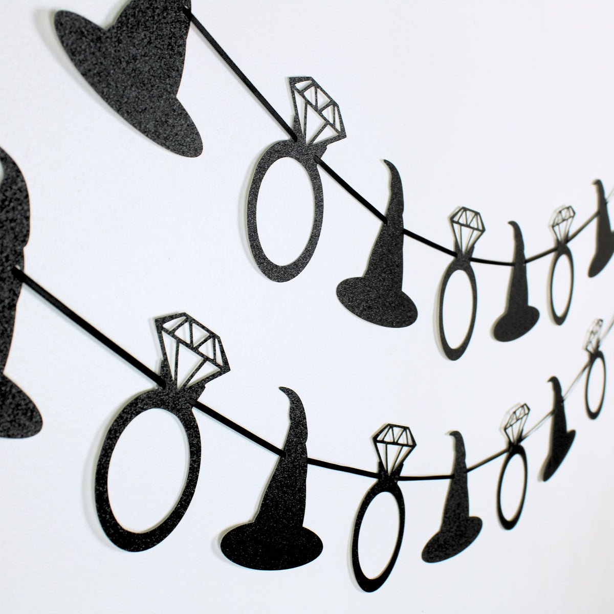 Witch Hat and Ring Garland